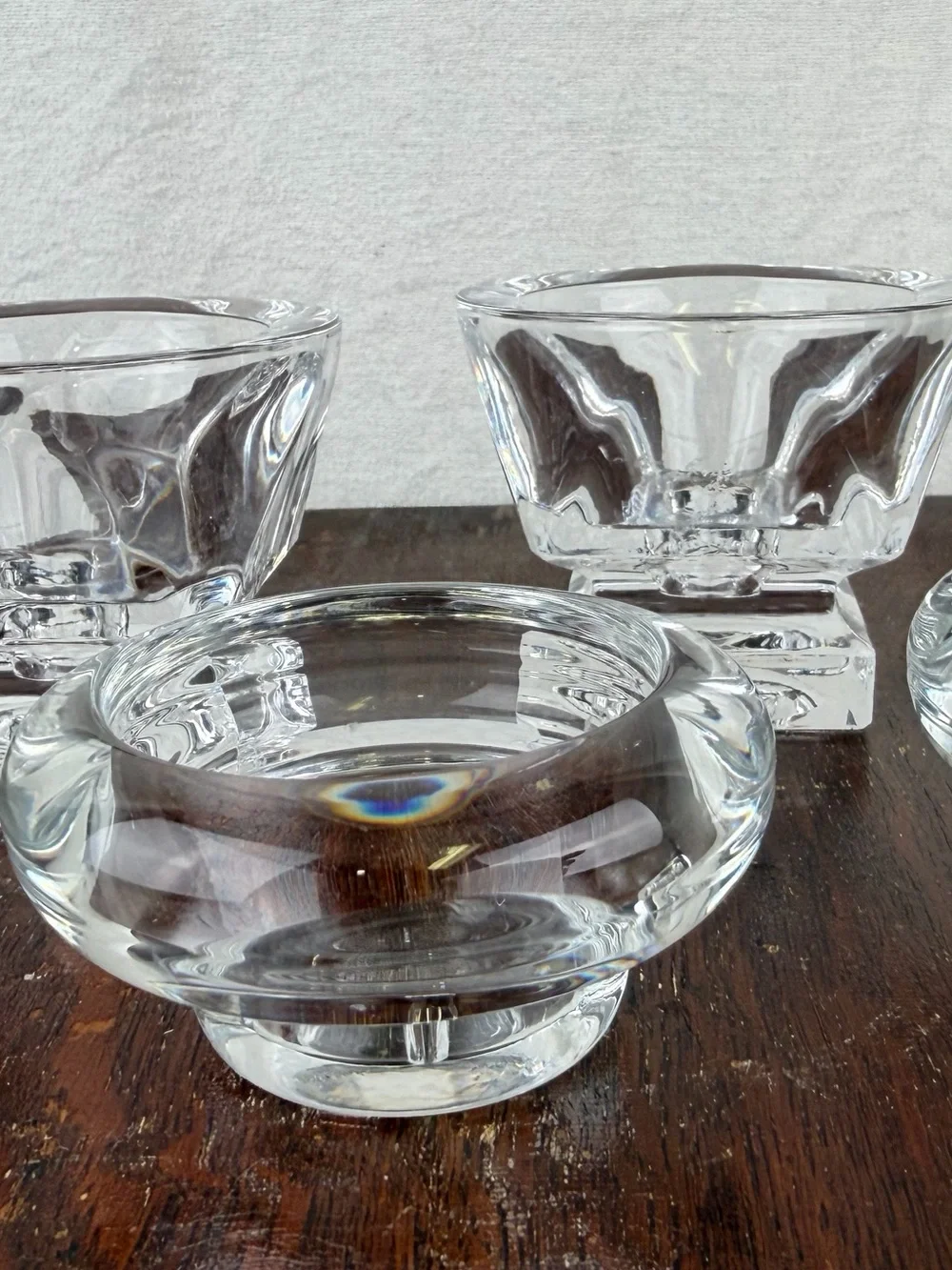 Source Unknown Clear Glass Dessert & Serving Bowls - Set of 4